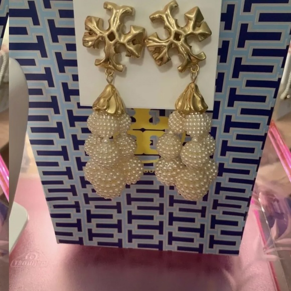 Tory burch exaggerated beaded earrings - Picture 8 of 8
